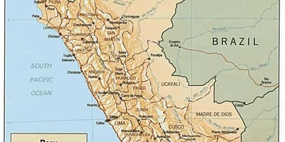 Mapa Peru surf 