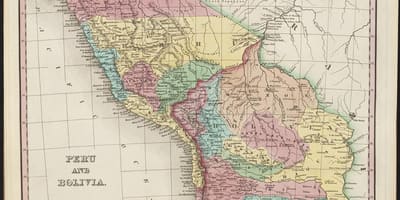 Mapa starověkého Peru 